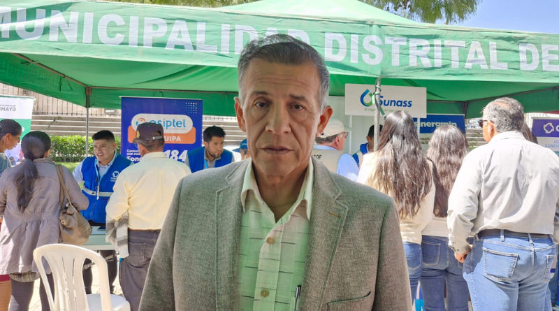 Alcalde de Uchumayo afirma que transporte se normalizó y advierte impacto económico por nuevo puente Virgen de Chapi