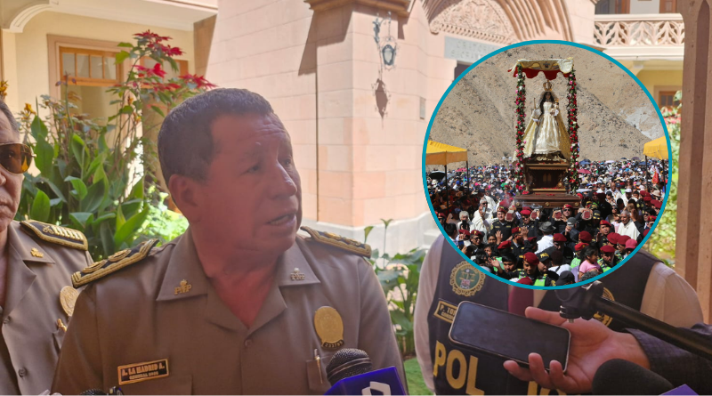 Policía desplegará cerca de 2 mil efectivos para resguardar festividad de la Virgen de Chapi