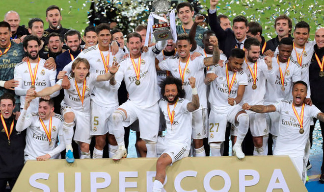 Real Madrid campeón de la Supercopa de España tras vencer 4-1 en los ...