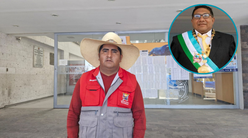 Regidor Shan Huanco pide a la nueva gestión de Socabaya trabajar de la mano con los jóvenes y la población