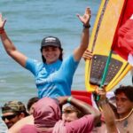 Vania Torres es tricampeona en los Juegos Panamericanos de Surf en Panamá