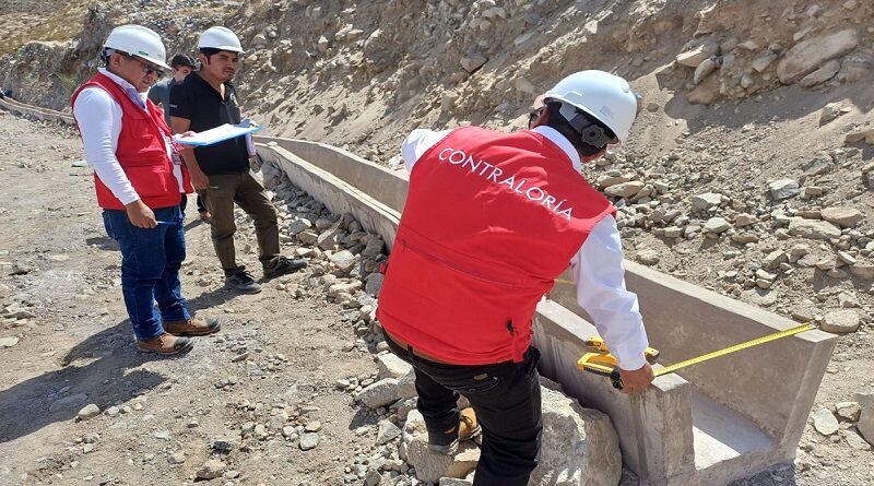 Contraloría alerta retrasos y deficiencias en obras que se ejecutan en provincias de Arequipa