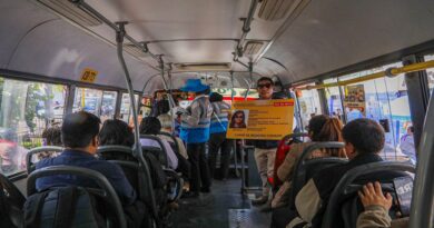 Continúa sensibilización en transporte público sobre el respeto a personas con discapacidad