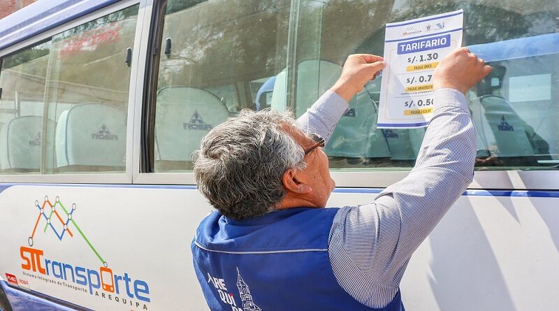 Implementan tarifarios en más de 150 buses del SIT
