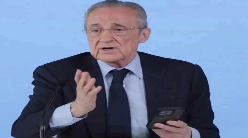 Florentino Pérez señaló que no renunciará a la presidencia del Real Madrid