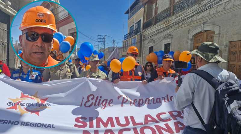 Arequipa participará en simulacro nacional multipeligro este viernes 29 de mayo Arequipa participará en simulacro nacional multipeligro este viernes 29 de mayo