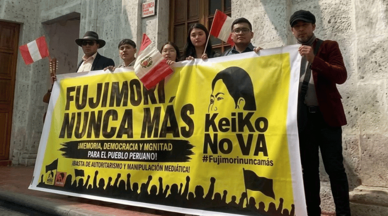 Generación Z organizó marcha en Arequipa para exigir respeto al voto y defensa de la democracia Generación Z organizó marcha en Arequipa para exigir respeto al voto y defensa de la democracia