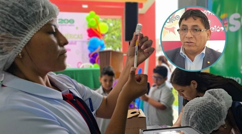 Colegios de Arequipa comenzaran vacunación obligatoria contra el sarampión para estudiantes sin las dos dosis