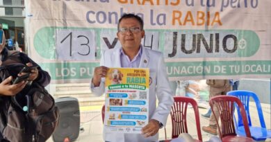 Especialista invoca a no bajar la guardia y vacunar a canes contra la rabia en Bustamante y Rivero