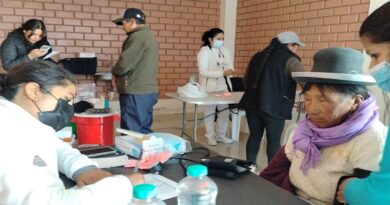 Realizan campaña de salud en Tambo Cañahuas Realizan campaña de salud en Tambo Cañahuas