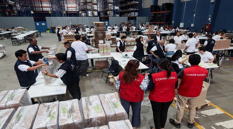 Supervisarán llegada de material electoral a las ODPE y locales de votación