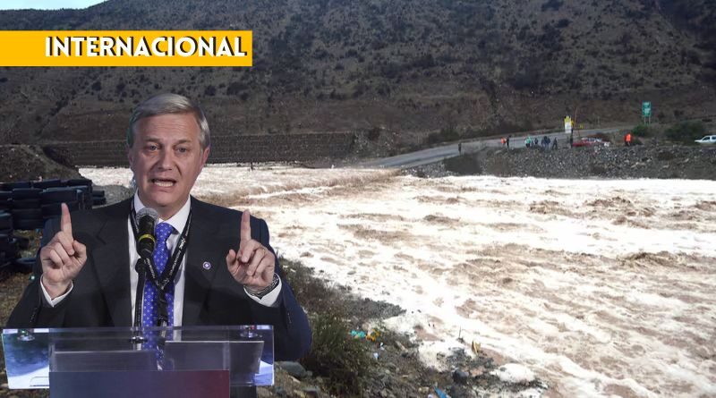 Chile declara estado de excepción por catástrofe en Atacama y Coquimbo tras sistema frontal