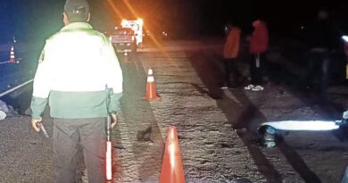 Adulto mayor muere atropellado en la vía Arequipa-Yura y conductor huye del lugar