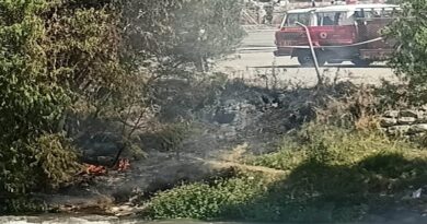 Controlan amago de incendio en la ribera del río Chili Controlan amago de incendio en la ribera del río Chili