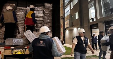 ODPE Arequipa recibe material electoral bajo estrictas medidas de seguridad