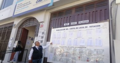 La ODPE Cerro Colorado publica cartel de candidatos y locales de votación para las ERM 2026 La ODPE Cerro Colorado publica cartel de candidatos y locales de votación para las ERM 2026