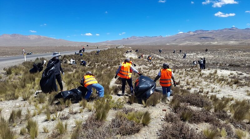 Recogen más de 50 toneladas de basura en megacampaña de limpieza “Tambo Cañahua 2026” Recogen más de 50 toneladas de basura en megacampaña de limpieza “Tambo Cañahua 2026”